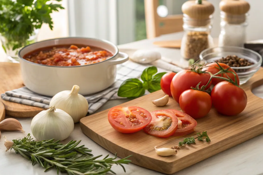 Tomato stew-Tomatoes for naturally better tomato stew.
