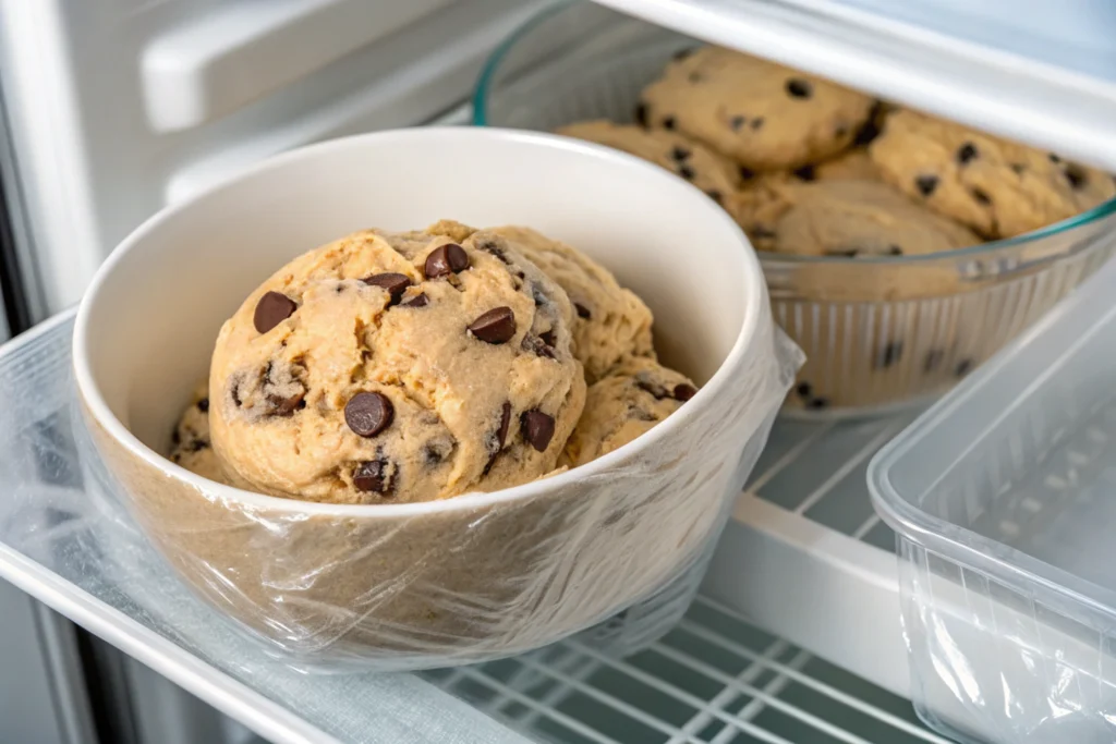 what is the trick to making soft and chewy cookies-Chilling cookie dough to get soft cookies.