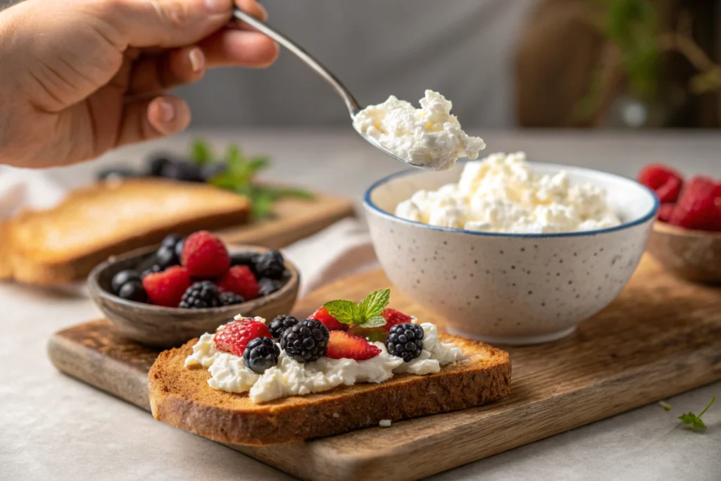 what is the most popular way to eat cottage cheese-A simple snack option.