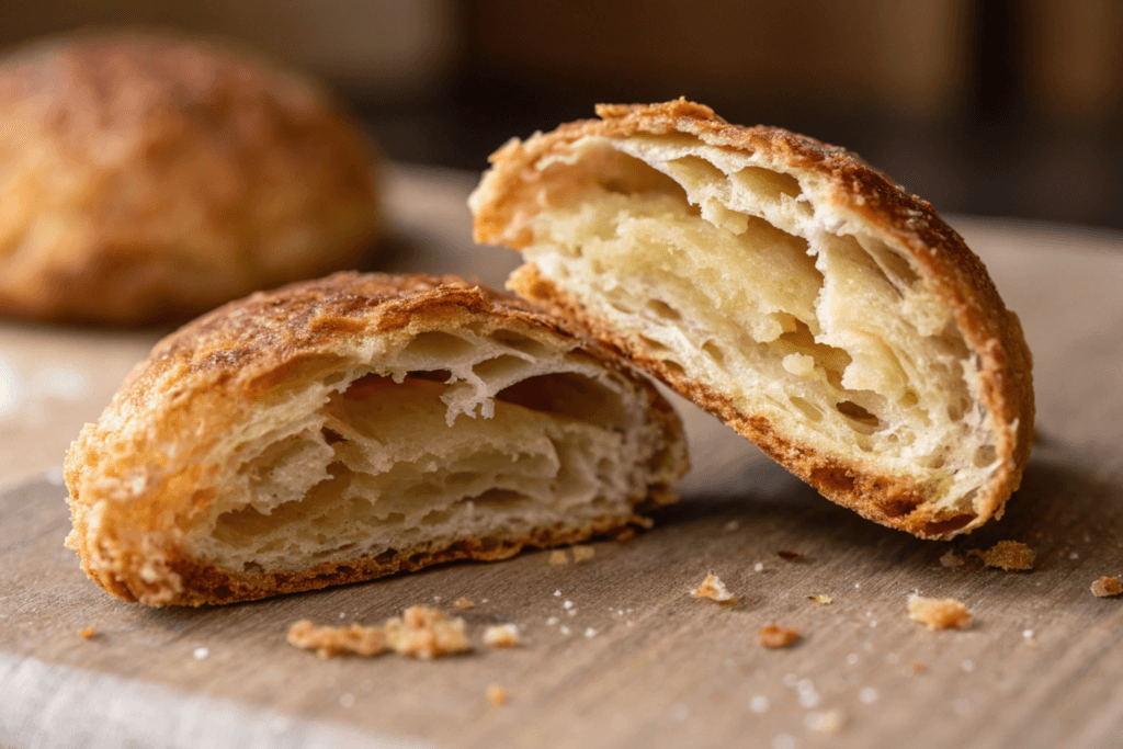 Crookie Recipe: The Ultimate Guide 1 Crookie recipe-Filling a croissant with cookie dough for a crookie recipe.