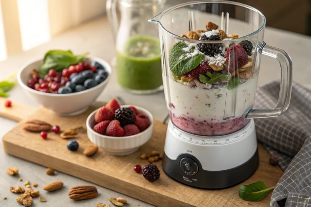 what is the most popular way to eat cottage cheese-Cottage cheese in a smoothie.