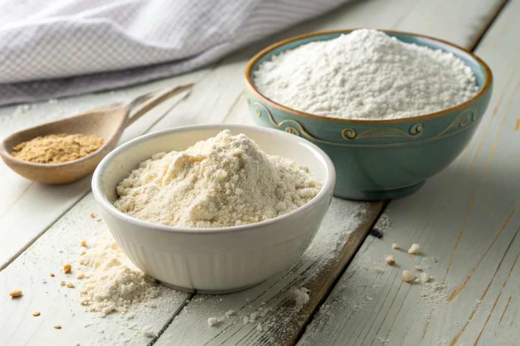 Can I substitute all-purpose flour for self-rising flour? A comparison.