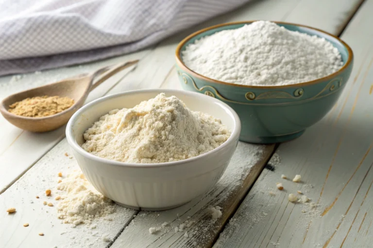 Can I substitute all-purpose flour for self-rising flour? A comparison.