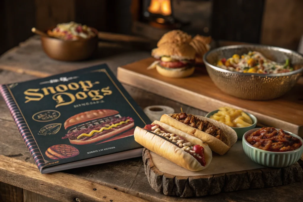 What kind of recipes are in Snoop Dogg cookbook?