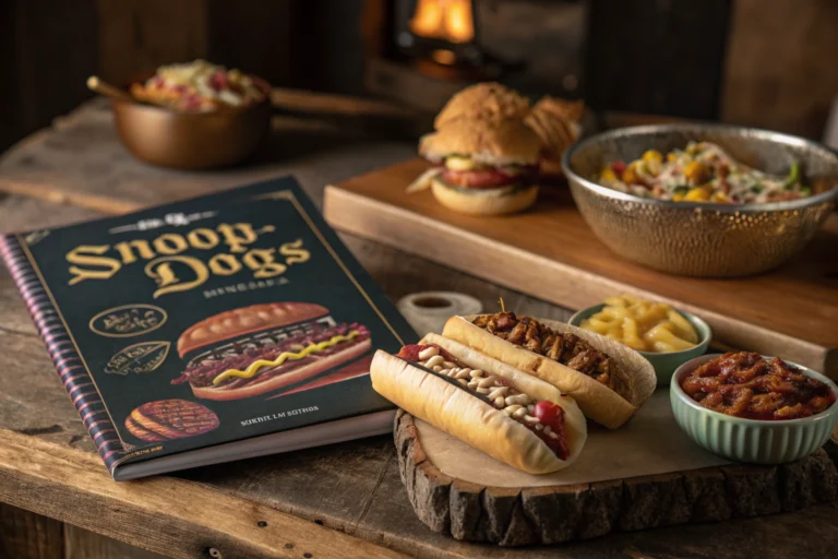 What kind of recipes are in Snoop Dogg cookbook?