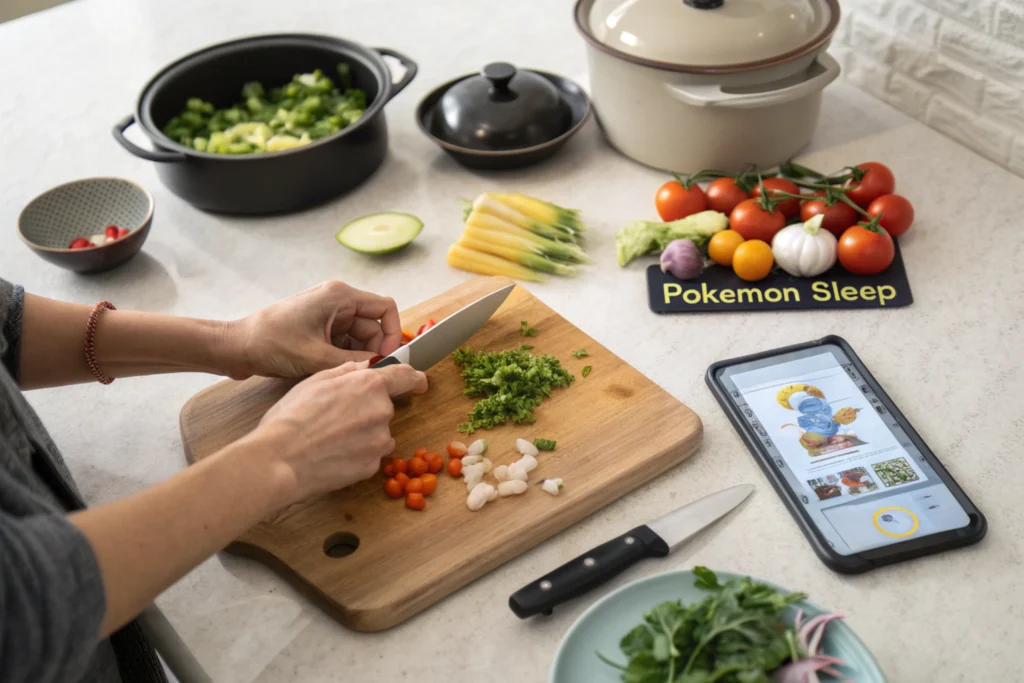 how to make dishes in pokemon sleep-Using game recipes for real world creation.