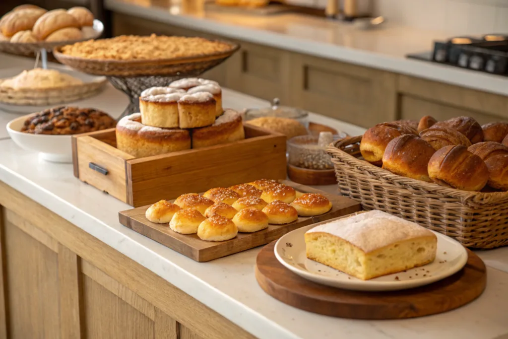 rising recipes-The rising recipes use leavening.