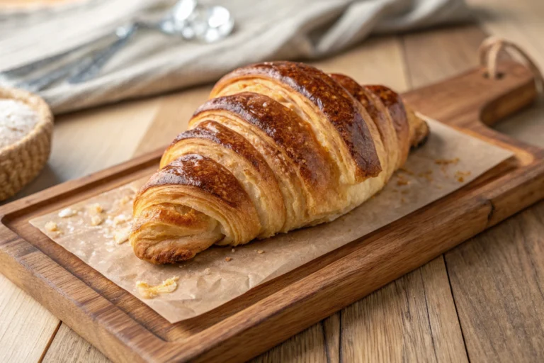 What is the secret to a good croissant: Texture, and layering.