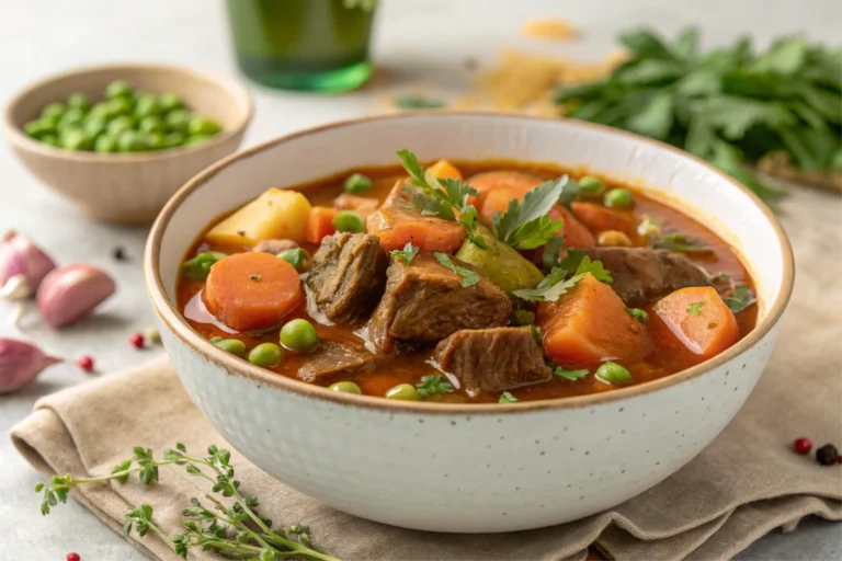 Stew-A naturally delicious stew in a bowl.