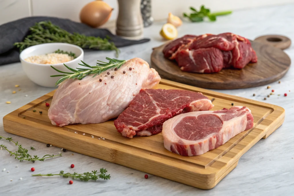 Stew-Naturally flavorful proteins for stew.