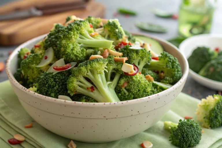Can you eat broccoli raw in a salad?