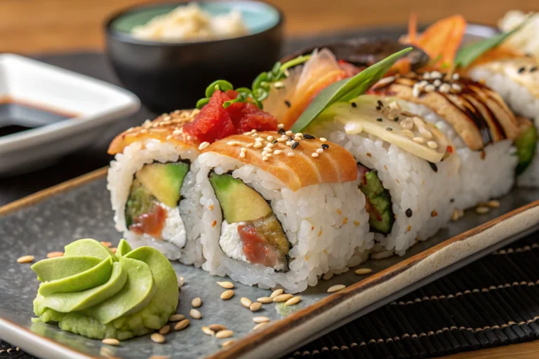 Exploring, what are the ingredients of baked sushi?