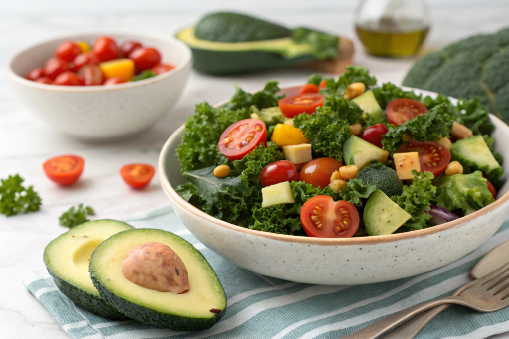 A naturally vegan kale salad, exploring, is kale salad at Chick-fil-A vegan?