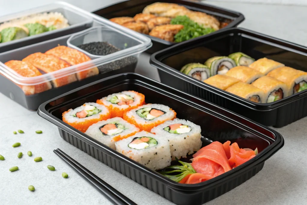 Airtight containers help with proper storage and understanding how long is sushi bake good for?.
