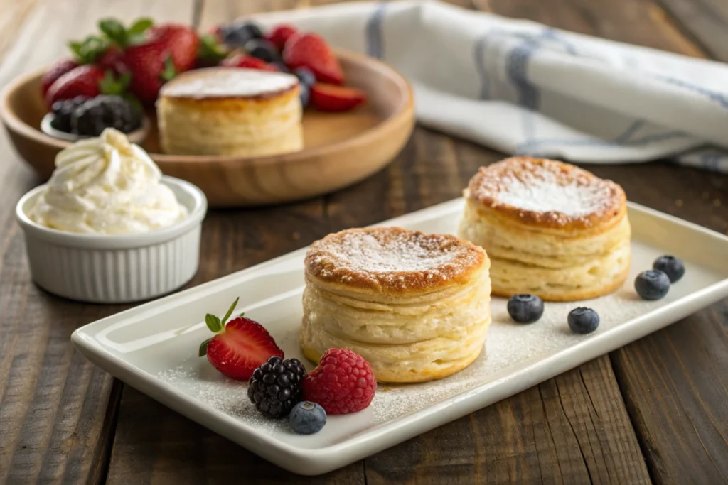 puff pastry dessert recipes-Naturally warm puff pastry desserts served with a side