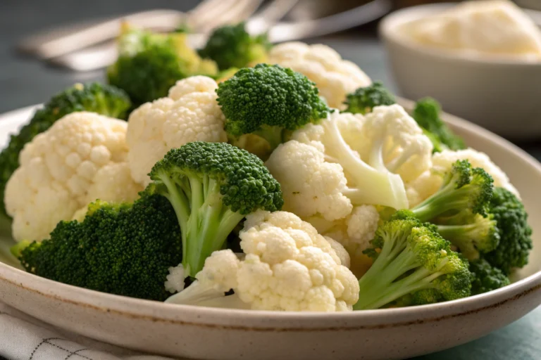What is the healthiest way to eat broccoli and cauliflower?
