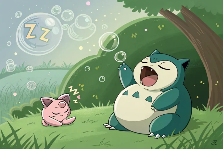 How to make Pokemon Sleep Emerald-A sleepy Pokemon in a Pokemon Emerald setting.
