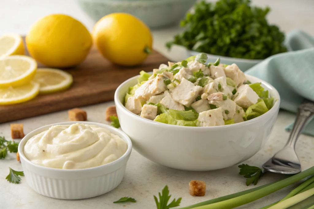 What is Chicken Salad Chick's Recipe Made Of-Creamy Mayonnaise binding ingredients in what is Chicken Salad Chick's recipe made of?