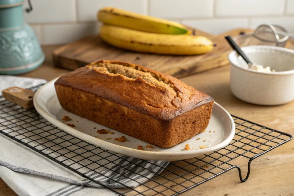 2 Banana Bread Recipe - Finished 2 Banana Bread ready to serve