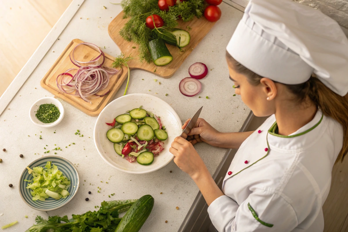 Viral Cucumber Salad