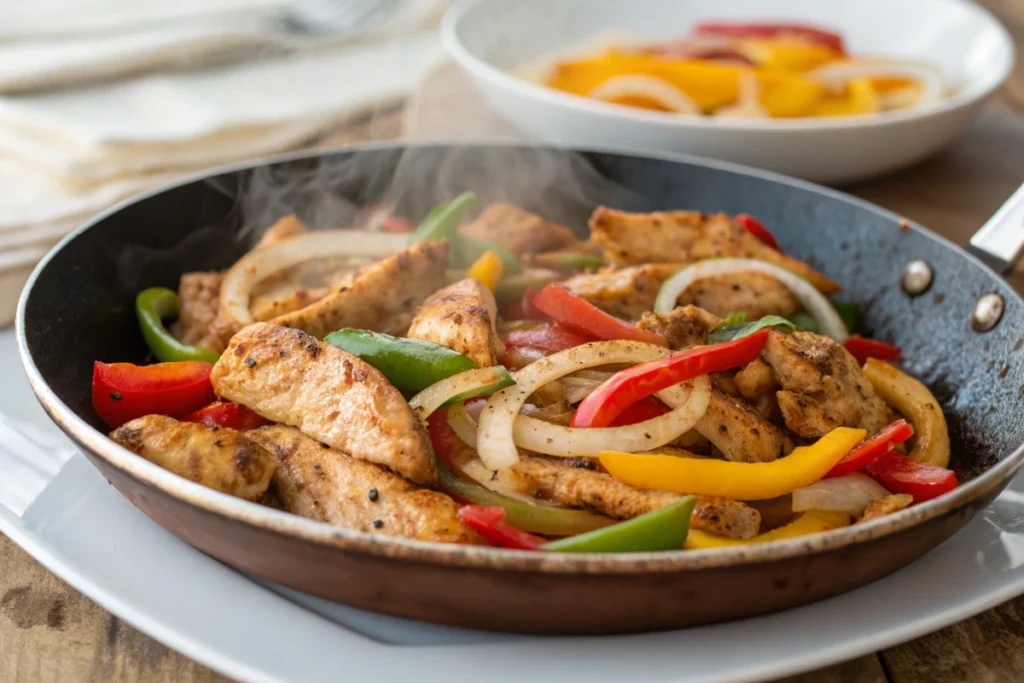 Cooking Chicken and Vegetables for High Protein Meal Prep