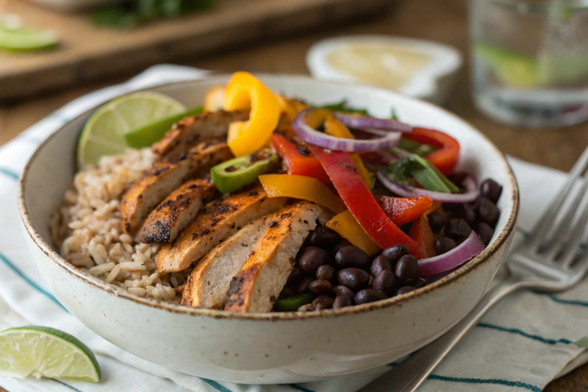 Chicken Fajita Bowls