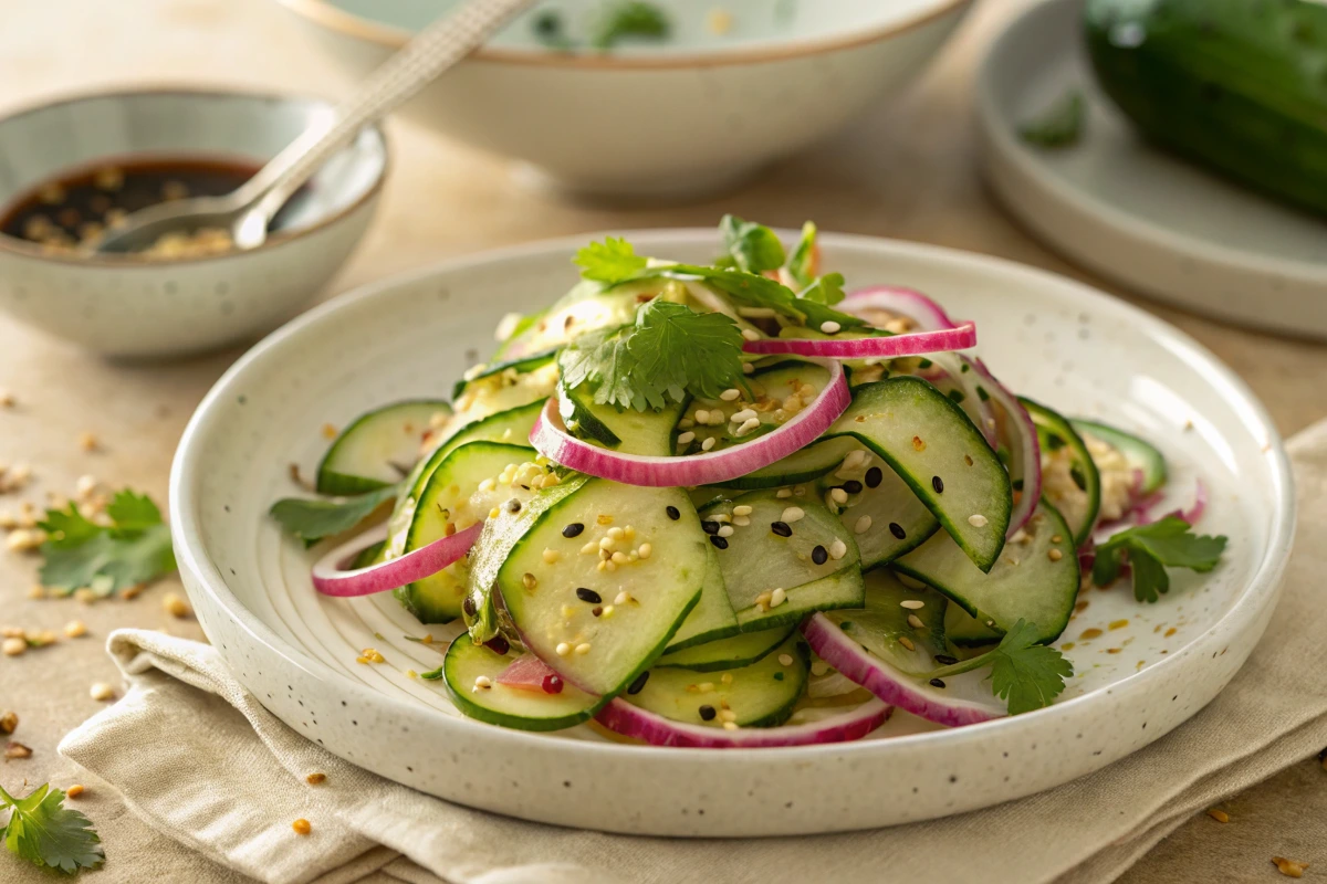 Viral Cucumber Salad