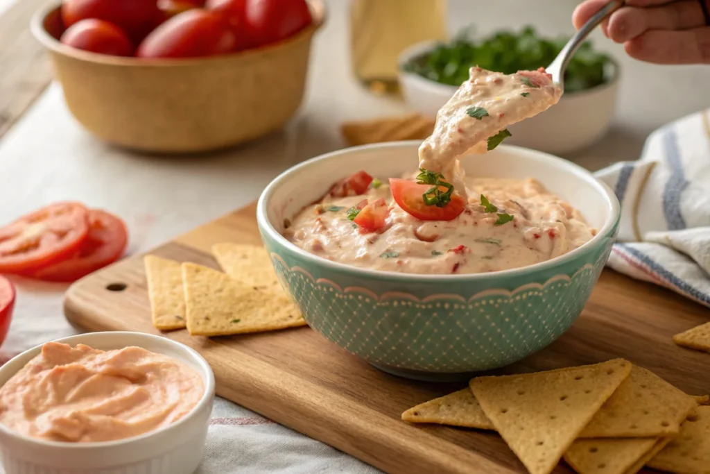 Why Do People Put Cream Cheese in Rotel? - Cream Cheese and Rotel Combined