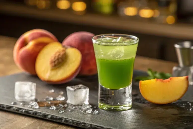 Green Tea Shot Recipe - A quick and easy party shot.