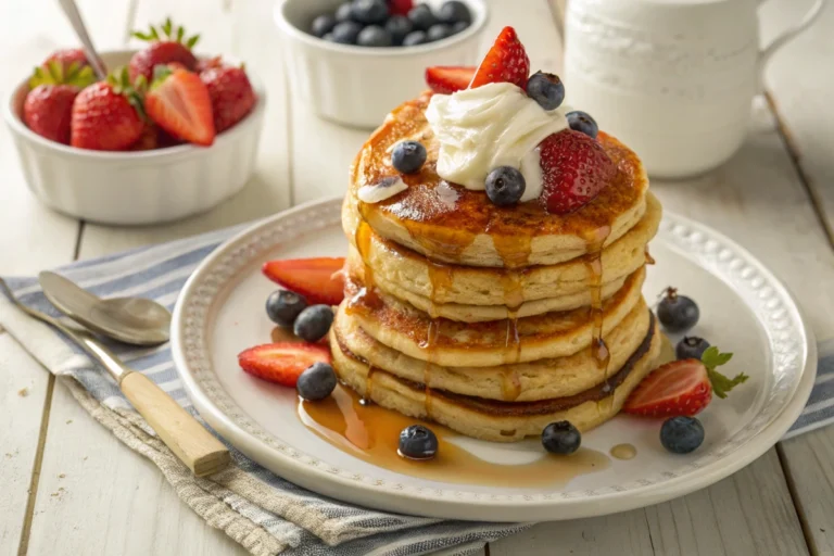 Krusteaz Pancake Mix FAQs - Perfect fluffy pancakes ready to eat.