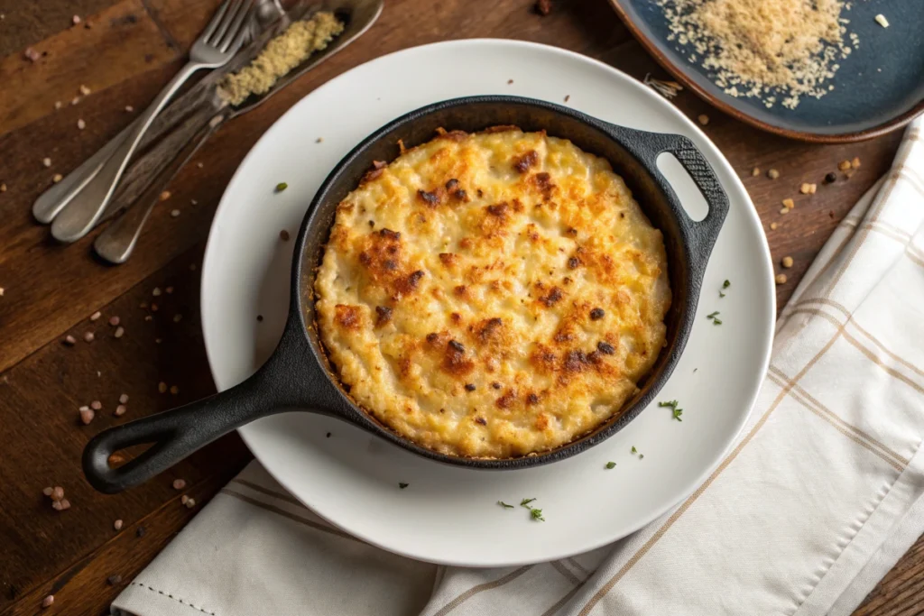 Smoked Mac and Cheese - Finished Smoked Mac and Cheese ready to serve